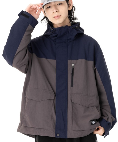 ニューエラ マウンテンパーカー ボックスロゴ コットン（マウンテン