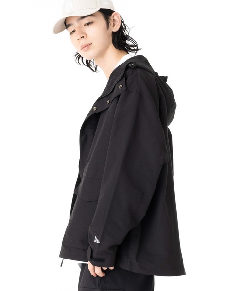 NEW ERA（ニューエラ）の「ニューエラ マウンテンパーカー ボックスロゴ コットン（マウンテンパーカー・メンズ・ブラック/ネイビー・XXL/S/M/L/XL）」の12枚目の写真