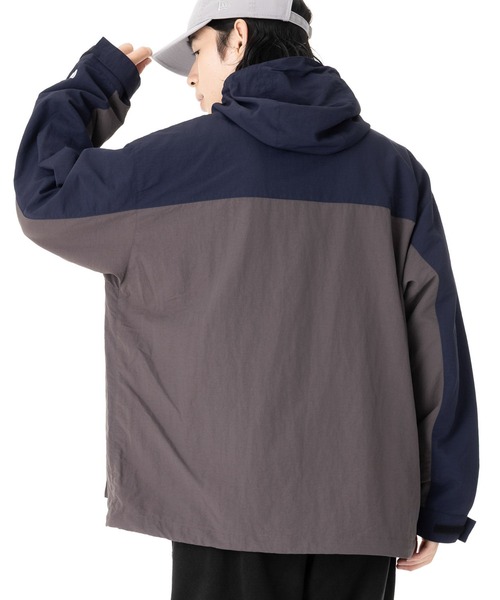 ニューエラ マウンテンパーカー ボックスロゴ コットン（マウンテン