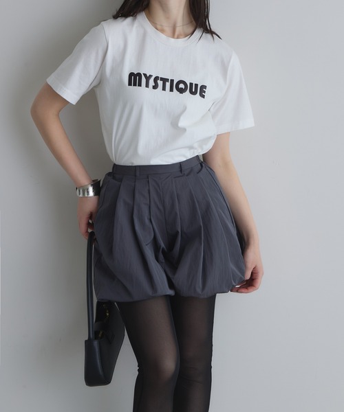 &. NOSTALGIA(アンドドットノスタルジア)の「【ZOZO限定】ナイロンタフタバルーンショートパンツ(その他パンツ・レディース・ホワイト/チャコールグレー/ブラック・M)」の21枚目の写真