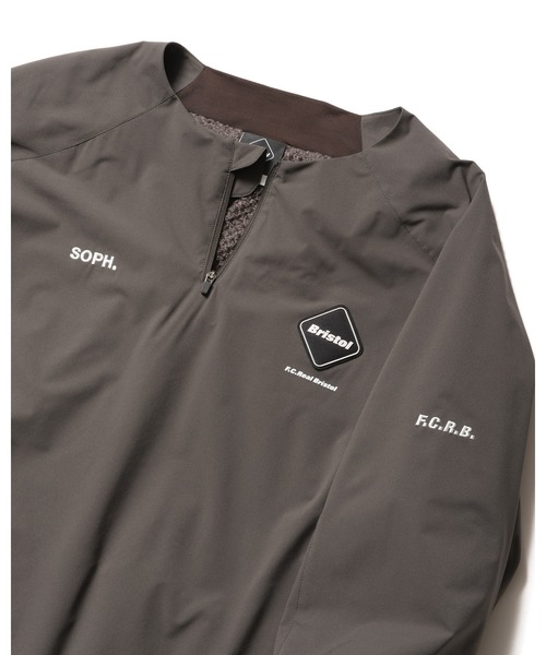 F.C.Real Bristol(エフシーレアルブリストル)の「THERMAL-LINING QUARTER-ZIP PISTE(ブルゾン・メンズ・ブラック/カーキ・SMALL/X-LARGE/LARGE/MEDIUM/XX-LARGE)」の6枚目の写真
