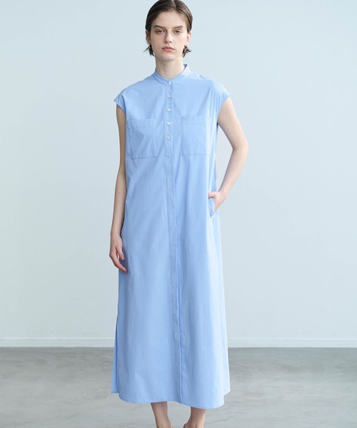 セール】ソフトタイプライターシャツワンピース【COOL MOTION