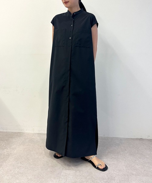 セール】ソフトタイプライターシャツワンピース【COOL MOTION