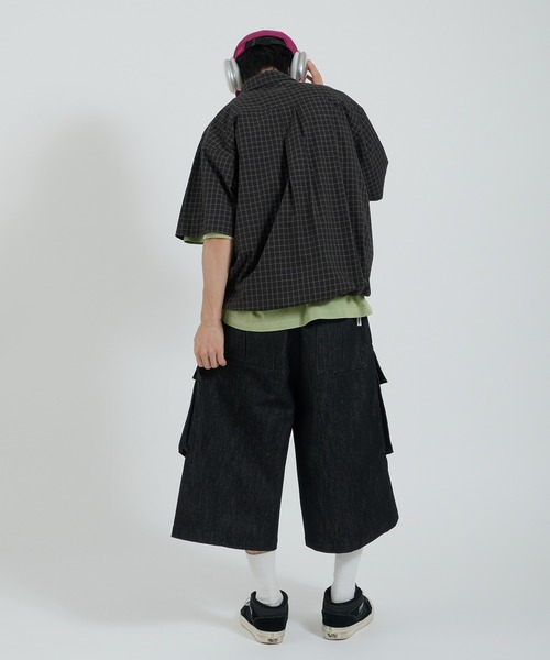 Perushu(ペルーシュ)の「レイヤードカーゴポケットハーフパンツ(その他パンツ・メンズ・レッド/ブラック/インディゴブルー/ネイビー・MEDIUM/LARGE)」の19枚目の写真