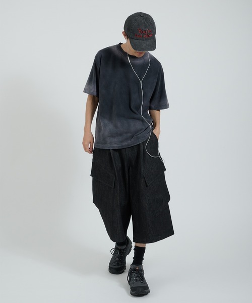 Perushu(ペルーシュ)の「レイヤードカーゴポケットハーフパンツ(その他パンツ・メンズ・レッド/ブラック/インディゴブルー/ネイビー・MEDIUM/LARGE)」の12枚目の写真