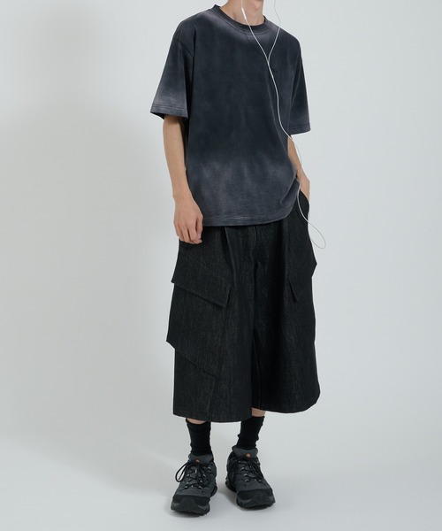 Perushu(ペルーシュ)の「レイヤードカーゴポケットハーフパンツ(その他パンツ・メンズ・レッド/ブラック/インディゴブルー/ネイビー・MEDIUM/LARGE)」の13枚目の写真
