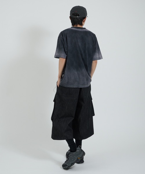 Perushu(ペルーシュ)の「レイヤードカーゴポケットハーフパンツ(その他パンツ・メンズ・レッド/ブラック/インディゴブルー/ネイビー・MEDIUM/LARGE)」の11枚目の写真
