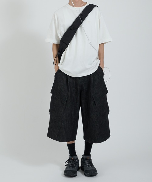 Perushu(ペルーシュ)の「レイヤードカーゴポケットハーフパンツ(その他パンツ・メンズ・レッド/ブラック/インディゴブルー/ネイビー・MEDIUM/LARGE)」の17枚目の写真