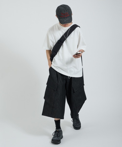 Perushu(ペルーシュ)の「レイヤードカーゴポケットハーフパンツ(その他パンツ・メンズ・レッド/ブラック/インディゴブルー/ネイビー・MEDIUM/LARGE)」の16枚目の写真