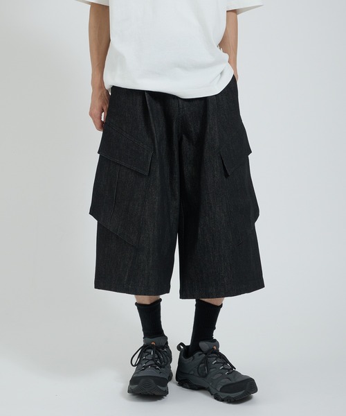 Perushu(ペルーシュ)の「レイヤードカーゴポケットハーフパンツ(その他パンツ・メンズ・レッド/ブラック/インディゴブルー/ネイビー・MEDIUM/LARGE)」の18枚目の写真