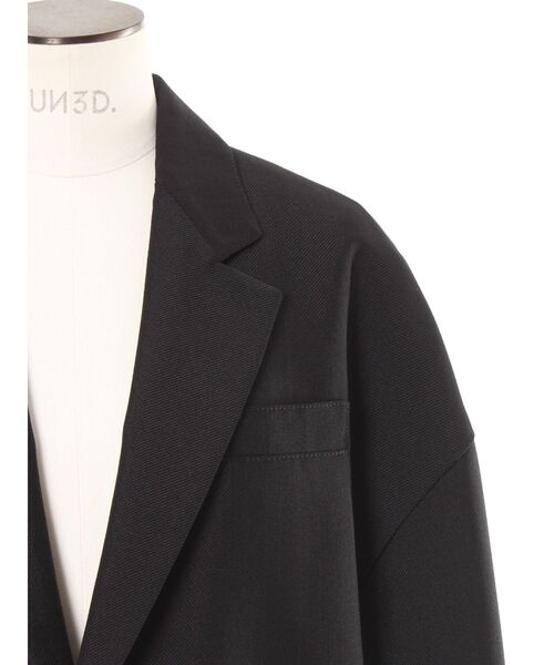 UN3D.（アンスリード）の「【MISATO ANDO】Pansy-chan JK / パンジーちゃんジャケット（テーラードジャケット・レディース・ブラック・FREE）」の16枚目の写真