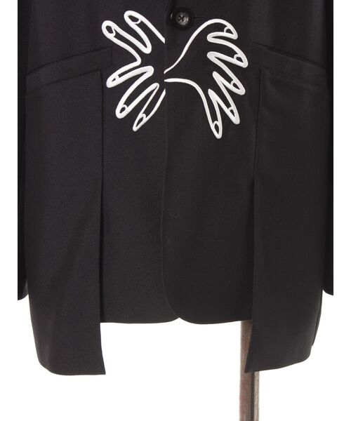 UN3D.（アンスリード）の「【MISATO ANDO】Pansy-chan JK / パンジーちゃんジャケット（テーラードジャケット・レディース・ブラック・FREE）」の12枚目の写真