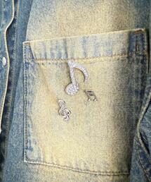 WEGO（ウィゴー）の「WEGO/【3点セット】アソートピンズ（ブローチ/コサージュ）」