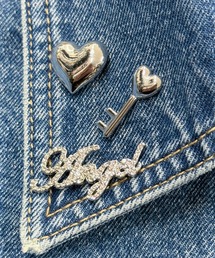 WEGO（ウィゴー）の「WEGO/【3点セット】アソートピンズ（ブローチ/コサージュ）」