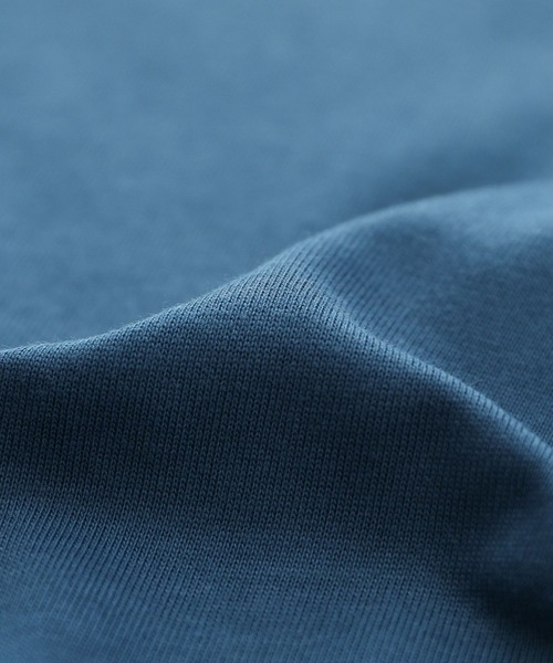 n'OrLABEL（ノアールレーベル）の「『スラッシュ開きドレープカットソー』（Tシャツ/カットソー・レディース・オフホワイト/ブルー/ブラック・1/2）」の4枚目の写真