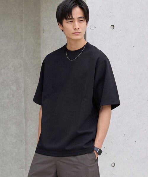coen(コーエン)の「クリーンプラスTシャツ【抗菌防臭・防汚(食品汚れ)・UVカット】(Tシャツ/カットソー・メンズ・ホワイト/ライトグレー/ブラック/パープル/ダークグレー・S/M/L/XL)」の10枚目の写真
