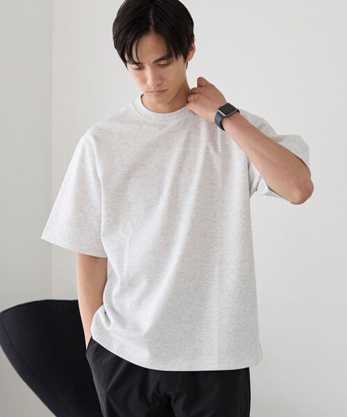 coen(コーエン)の「クリーンプラスTシャツ【抗菌防臭・防汚(食品汚れ)・UVカット】(Tシャツ/カットソー・メンズ・ホワイト/ライトグレー/ブラック/パープル/ダークグレー・S/M/L/XL)」の14枚目の写真