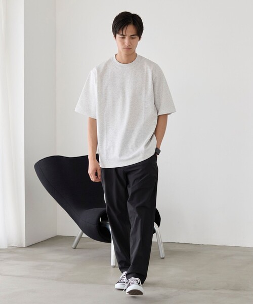 coen(コーエン)の「クリーンプラスTシャツ【抗菌防臭・防汚(食品汚れ)・UVカット】(Tシャツ/カットソー・メンズ・ホワイト/ライトグレー/ブラック/パープル/ダークグレー・S/M/L/XL)」の15枚目の写真