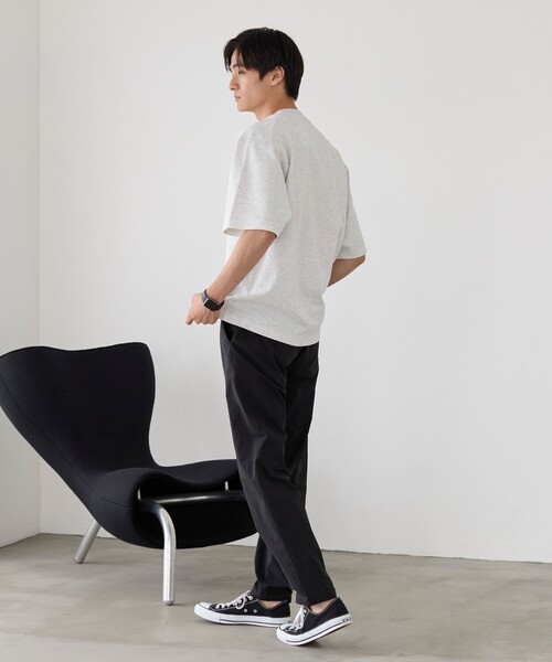 coen(コーエン)の「クリーンプラスTシャツ【抗菌防臭・防汚(食品汚れ)・UVカット】(Tシャツ/カットソー・メンズ・ホワイト/ライトグレー/ブラック/パープル/ダークグレー・S/M/L/XL)」の17枚目の写真