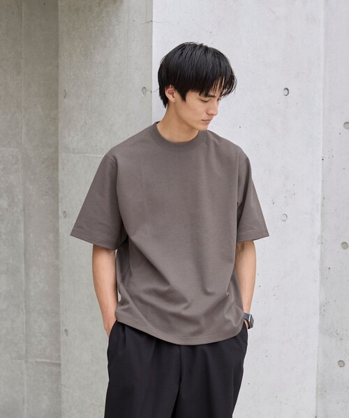 coen(コーエン)の「クリーンプラスTシャツ【抗菌防臭・防汚(食品汚れ)・UVカット】(Tシャツ/カットソー・メンズ・ホワイト/ライトグレー/ブラック/パープル/ダークグレー・S/M/L/XL)」の20枚目の写真