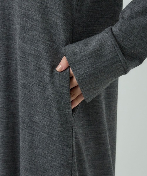 Chaos（カオス）の「Chaos(カオス)/レダリーワンピース（ワンピース・レディース・チャコール/ブラック/ネイビー・FREE）」の4枚目の写真