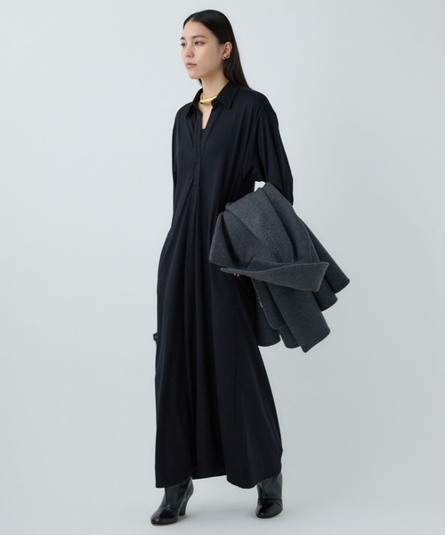 Chaos（カオス）の「Chaos(カオス)/レダリーワンピース（ワンピース・レディース・チャコール/ブラック/ネイビー・FREE）」の18枚目の写真