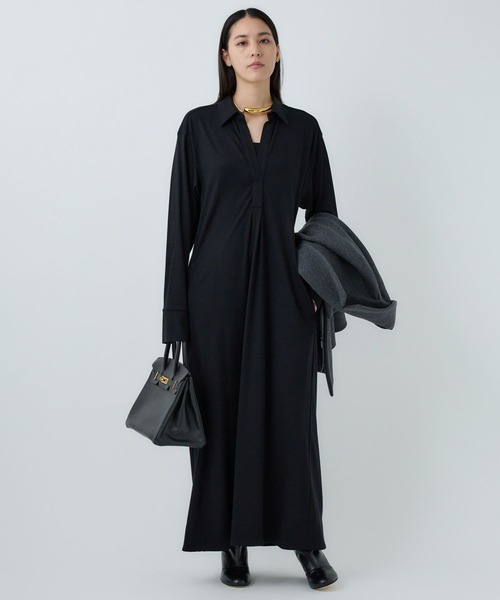 再値下げ毎年人気Chaosチャンパカワンピース Chaos(カオス)/【新色登場】アルパカリネンカフカワンピース