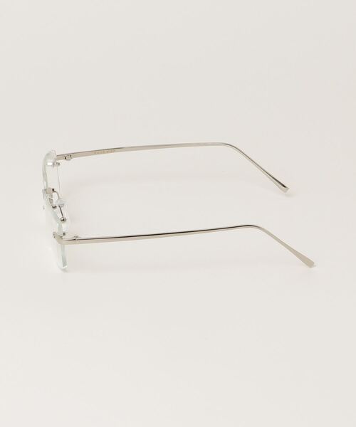 ROSE BUD(ローズバッド)の「ROSE BUD RIMLESS GLASSES(メガネ・レディース・シルバー・ONE SIZE)」の4枚目の写真