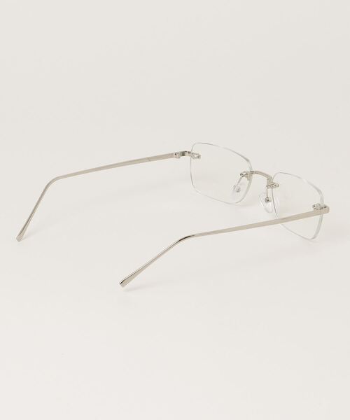 ROSE BUD(ローズバッド)の「ROSE BUD RIMLESS GLASSES(メガネ・レディース・シルバー・ONE SIZE)」の3枚目の写真