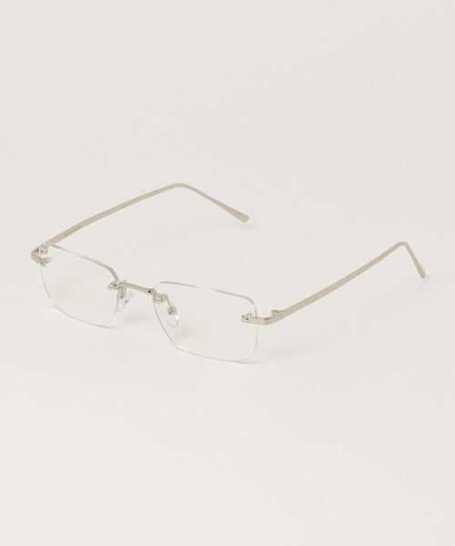 ROSE BUD(ローズバッド)の「ROSE BUD RIMLESS GLASSES(メガネ・レディース・シルバー・ONE SIZE)」の11枚目の写真