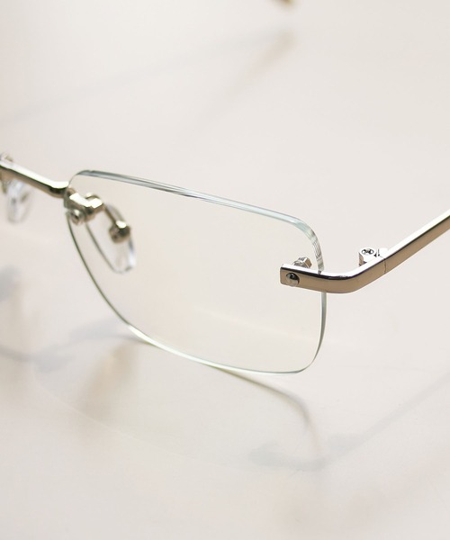 ROSE BUD(ローズバッド)の「ROSE BUD RIMLESS GLASSES(メガネ・レディース・シルバー・ONE SIZE)」の7枚目の写真