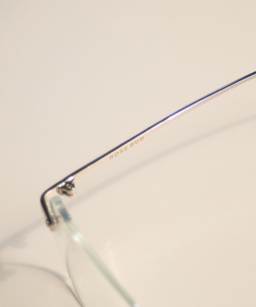 ROSE BUD(ローズバッド)の「ROSE BUD RIMLESS GLASSES(メガネ・レディース・シルバー・ONE SIZE)」の8枚目の写真