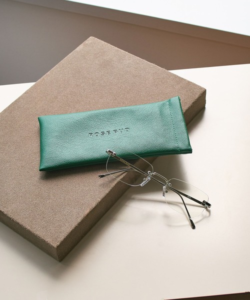 ROSE BUD(ローズバッド)の「ROSE BUD RIMLESS GLASSES(メガネ・レディース・シルバー・ONE SIZE)」の9枚目の写真