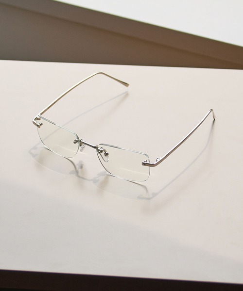 ROSE BUD(ローズバッド)の「ROSE BUD RIMLESS GLASSES(メガネ・レディース・シルバー・ONE SIZE)」の10枚目の写真