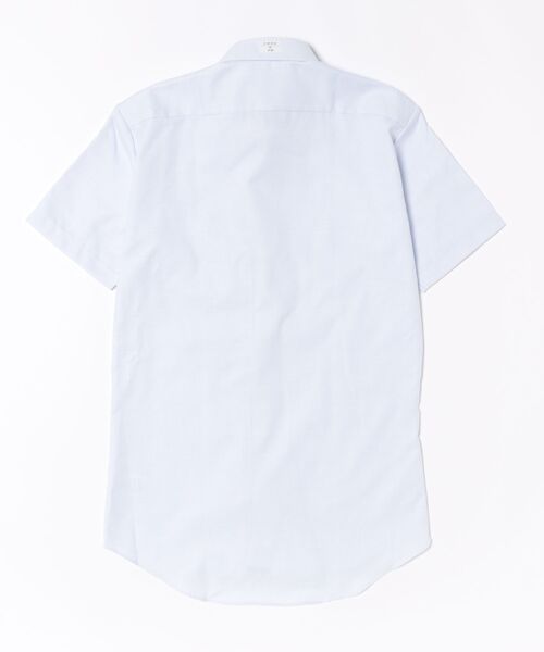 TOKYO SHIRTS(トウキョウシャツ)の「【超形態安定】 形態安定ノンアイロン ボタンダウン 半袖ビジネスワイシャツ(ビジネスシャツ・メンズ・サックスブルー・首回り43cm/首回り41cm/首回り39cm/首回り42cm/首回り37cm)」の7枚目の写真