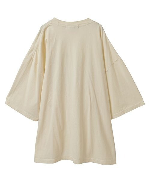 Candy Stripper（キャンディストリッパー）の「CND SMILE BIG Tシャツ（Tシャツ/カットソー・レディース・チャコール/ブラウン/アイボリー・FREE）」の20枚目の写真