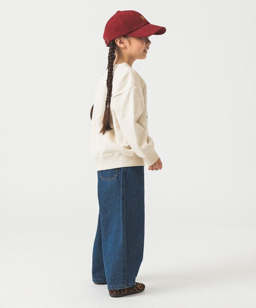 B:MING by BEAMS（ビーミングバイビームス）の「【Disney】MICKEY MOUSE / フロントプリント スウェット /  2025FW（90～140cm）（スウェット・キッズ・チャコールグレー/ホワイト系その他5・90/100/110/120/130/140）」の5枚目の写真