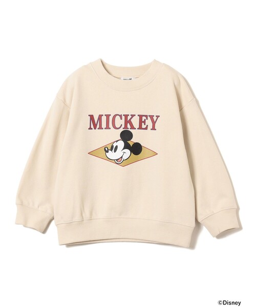 B:MING by BEAMS（ビーミングバイビームス）の「【Disney】MICKEY MOUSE / フロントプリント スウェット /  2025FW（90～140cm）（スウェット・キッズ・チャコールグレー/ホワイト系その他5・90/100/110/120/130/140）」の20枚目の写真