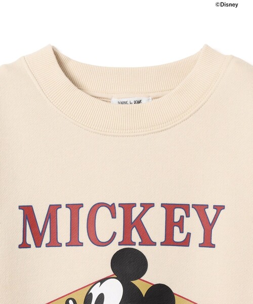 B:MING by BEAMS（ビーミングバイビームス）の「【Disney】MICKEY MOUSE / フロントプリント スウェット /  2025FW（90～140cm）（スウェット・キッズ・チャコールグレー/ホワイト系その他5・90/100/110/120/130/140）」の21枚目の写真