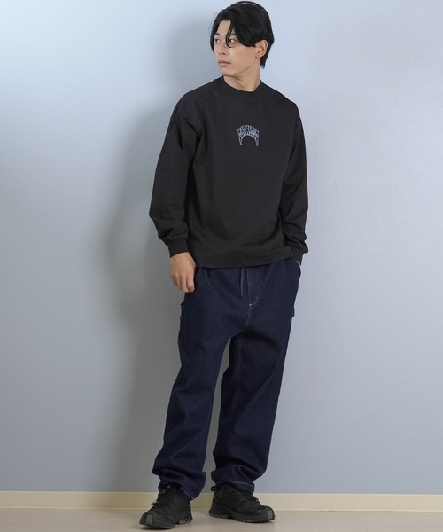 lost(ロスト)の「ムラサキスポーツ限定【...lost/ロスト】PISCES LOGO LS TEE 機能素材 AIR DRY ロンT L25F-2207(Tシャツ/カットソー・メンズ・グレー/ホワイト/ブラック・XL/L/M)」の12枚目の写真