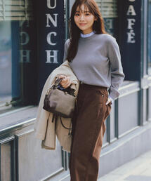 NATURAL BEAUTY BASIC | ◇【Oggi掲載】【ちょうど、いい服】私に“ちょうどいい”ワイドストレートパンツ(その他パンツ)