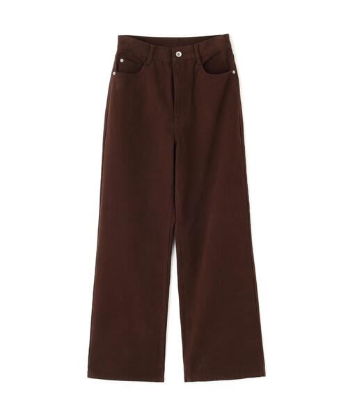 NATURAL BEAUTY BASIC(ナチュラルビューティーベーシック)の「◇【Oggi掲載】【ちょうど、いい服】私に“ちょうどいい”ワイドストレートパンツ(その他パンツ・レディース・ダークブラウン/ピンク/オフホワイト・X-SMALL/SMALL/MEDIUM/LARGE)」の14枚目の写真