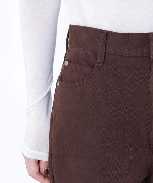 NATURAL BEAUTY BASIC（ナチュラルビューティーベーシック）の「◇【Oggi掲載】【ちょうど、いい服】私に“ちょうどいい”ワイドストレートパンツ（その他パンツ・レディース・ダークブラウン/ピンク/オフホワイト・X-SMALL/SMALL/MEDIUM/LARGE）」の12枚目の写真