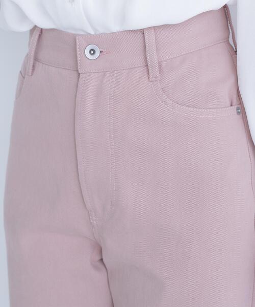 NATURAL BEAUTY BASIC（ナチュラルビューティーベーシック）の「◇【Oggi掲載】【ちょうど、いい服】私に“ちょうどいい”ワイドストレートパンツ（その他パンツ・レディース・ダークブラウン/ピンク/オフホワイト・X-SMALL/SMALL/MEDIUM/LARGE）」の22枚目の写真