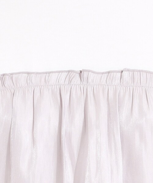 DRESKIP（ドレスキップ）の「【S-LL/ひんやり】インせず決まる ビスチェ風ドッキングトップス（Tシャツ/カットソー・レディース・チャコール/ピンク系1/ブラック系4/ライトグリーン系・01/02/03/04）」の8枚目の写真