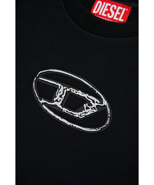 DIESEL（ディーゼル）の「キッズ プルオーバースウェット SBOXTQ22（スウェット・キッズ・ライトブラウン/ブラック・10Y/12Y/14Y/16Y/4Y/6Y/8Y）」の8枚目の写真