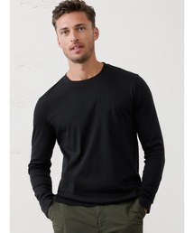 BANANA REPUBLIC FACTORY STORE Luxe Touch クルーネックTシャツ 長袖