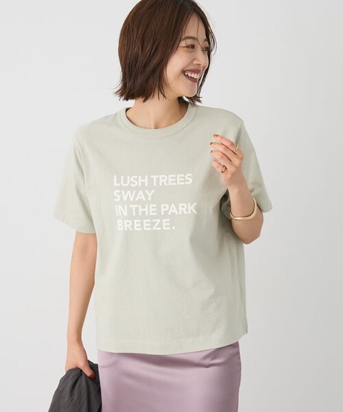CRAFT STANDARD BOUTIQUE（クラフトスタンダードブティック）の「ロゴプリントTee（Tシャツ/カットソー・レディース・F/E/D/C/A/B・FREE）」の5枚目の写真
