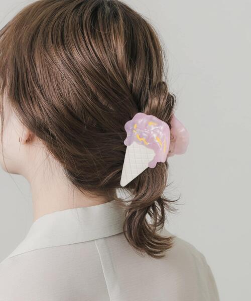 セール】アイスクリームバンス（バレッタ/ヘアクリップ）｜SMELLY