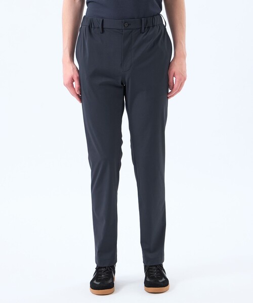 MACKINTOSH PHILOSOPHY（ﾏｯｷﾝﾄｯｼｭ ﾌｨﾛｿﾌｨｰ）の「ドライフラットストレッチ イージーパンツ ナイロントリコット（スラックス・メンズ・ダークネイビー/グリーン系その他3・38/40/42）」の5枚目の写真